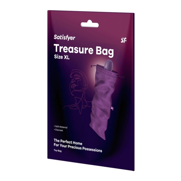 BOLSA TREASURE BAG XL VIOLETA SATISFYER - Imagen 4