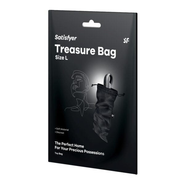 BOLSA TREASURE BAG L NEGRA SATISFYER - Imagen 4