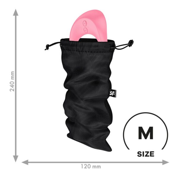 BOLSA TREASURE BAG M NEGRA SATISFYER - Imagen 3