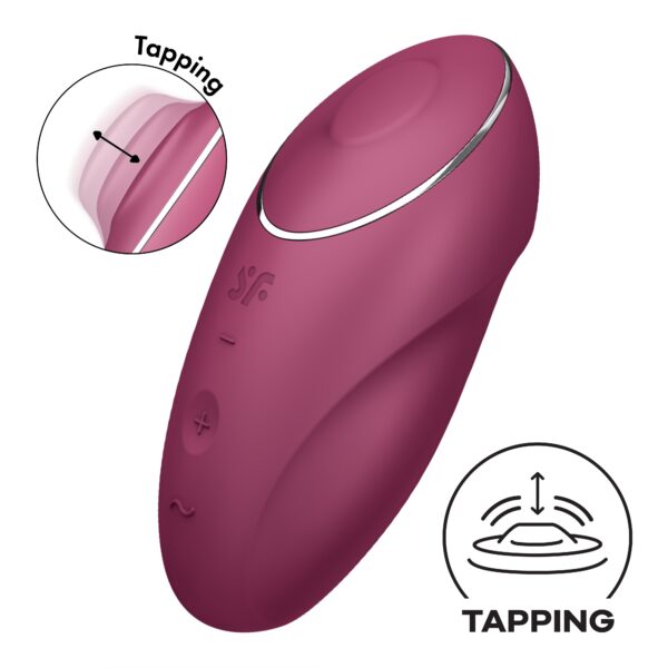 ESTIMULADOR TAP & CLIMAX 1 ROJO SATISFYER - Imagen 8