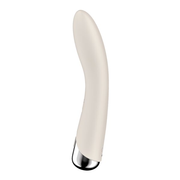 VIBRADOR SPINNING VIBE 1 BEIGE SATISFYER - Imagen 4