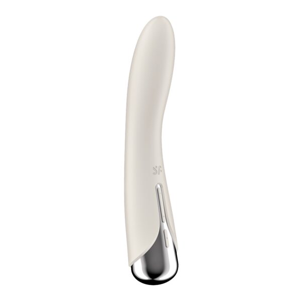 VIBRADOR SPINNING VIBE 1 BEIGE SATISFYER - Imagen 6