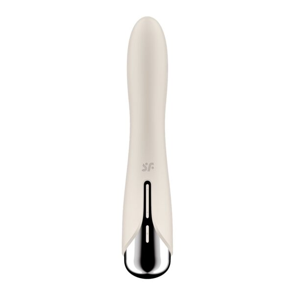 VIBRADOR SPINNING VIBE 1 BEIGE SATISFYER - Imagen 7