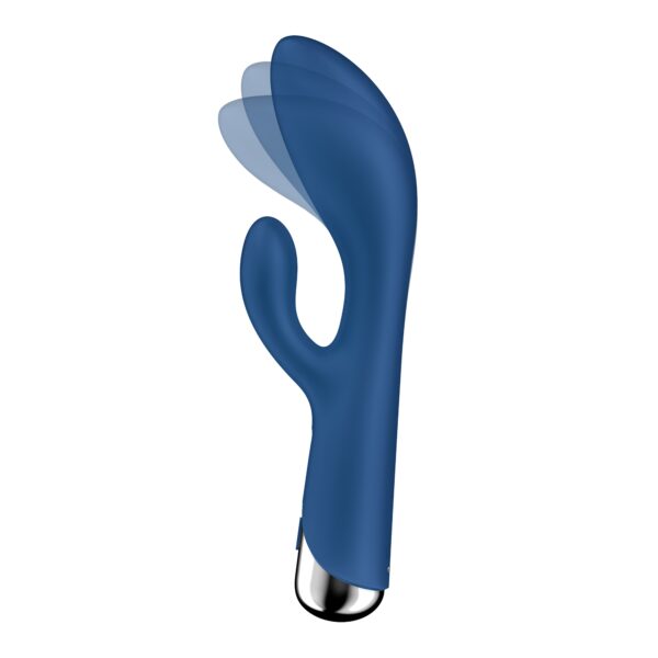 VIBRADOR SPINNING RABBIT 1 AZUL SATISFYER - Imagen 4