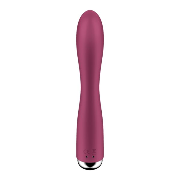 VIBRADOR SPINNING RABBIT 1 ROJO SATISFYER