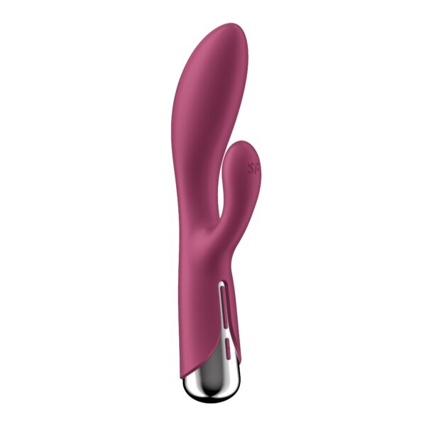 VIBRADOR SPINNING RABBIT 1 ROJO SATISFYER - Imagen 3