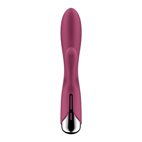 VIBRADOR SPINNING RABBIT 1 ROJO SATISFYER - Imagen 4