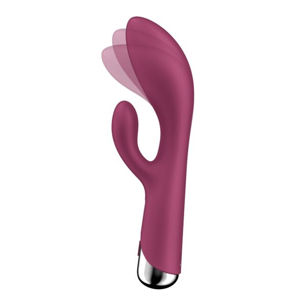 VIBRADOR SPINNING RABBIT 1 ROJO SATISFYER - Imagen 6