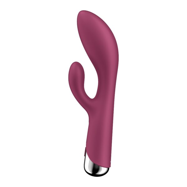 VIBRADOR SPINNING RABBIT 1 ROJO SATISFYER - Imagen 7