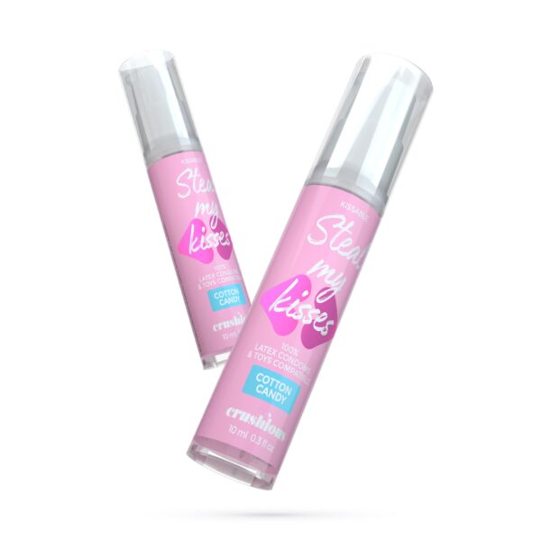 GEL LUBRICANTE STEAL MY KISSES DE SABOR ALGODÓN DE AZÚCAR CRUSHIOUS 10ML - Imagen 4