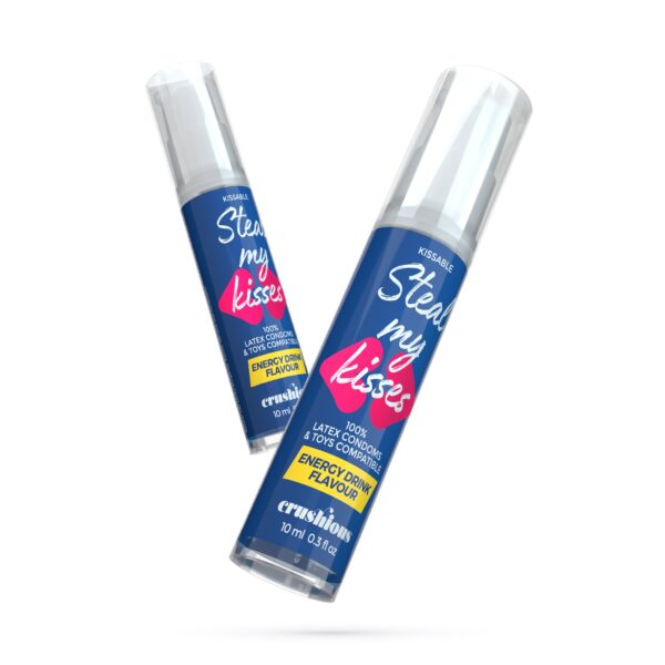 GEL LUBRICANTE STEAL MY KISSES DE SABOR BEBIDA ENERGÉTICA CRUSHIOUS 10ML - Imagen 4