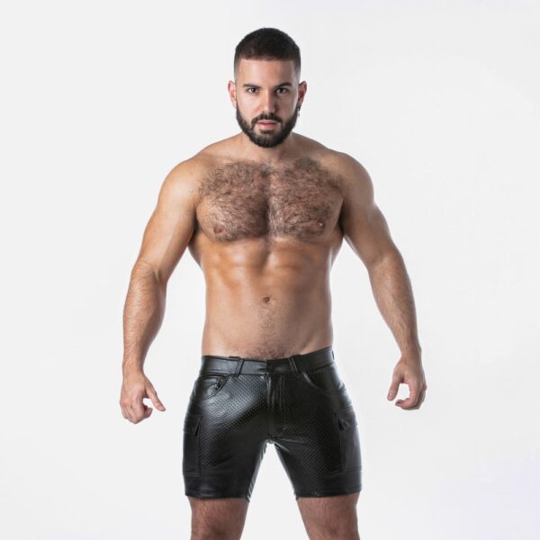 PANTALÓN CORTO RUB IT CARGO SHORT LOCKER GEAR NEGRO - Imagen 5