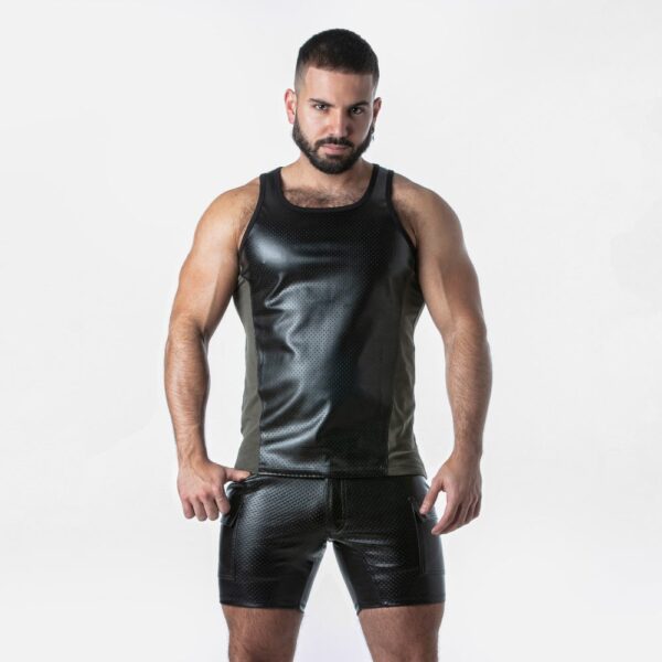 PLAYERA RUB IT TANKTOP LOCKER GEAR CAQUI - Imagen 3