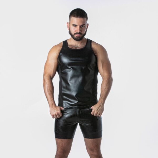 PLAYERA RUB IT TANKTOP LOCKER GEAR NEGRO - Imagen 4