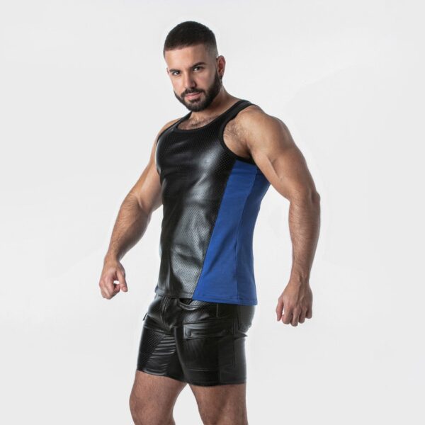 PLAYERA RUB IT TANKTOP LOCKER GEAR AZUL - Imagen 4