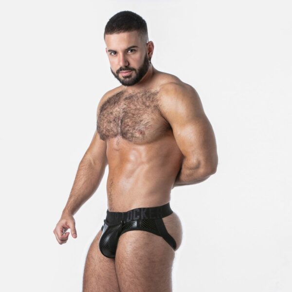 CALZONCILLOS JOCK OPEN ACCESS LOCKER GEAR NEGRO - Imagen 5