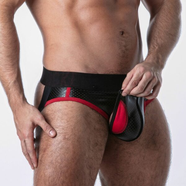 CALZONCILLOS JOCK OPEN ACCESS LOCKER GEAR ROJO - Imagen 4