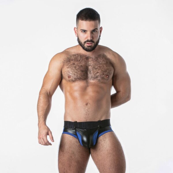 CALZONCILLOS JOCK OPEN ACCESS LOCKER GEAR AZUL - Imagen 4