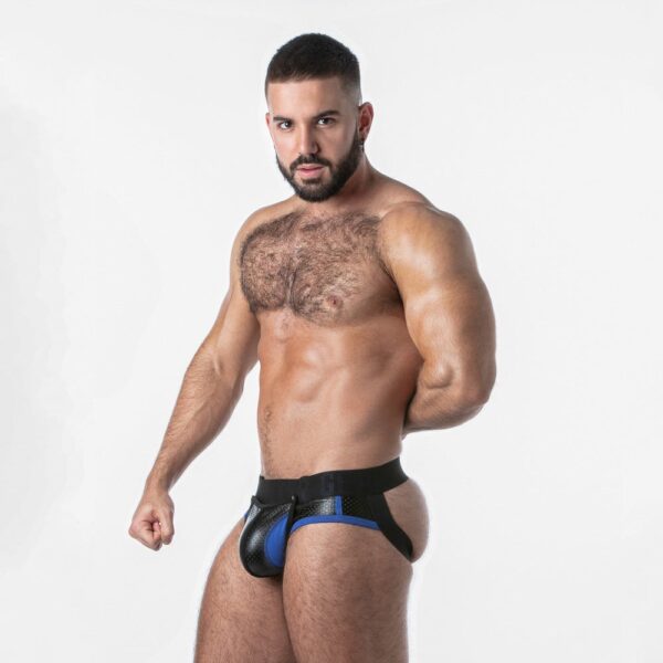 CALZONCILLOS JOCK OPEN ACCESS LOCKER GEAR AZUL - Imagen 5