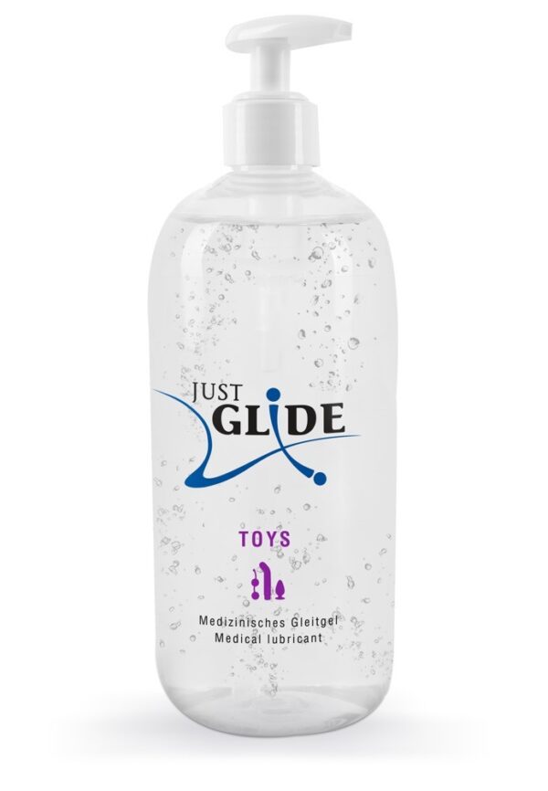 LUBRICANTE DE BASE ACUOSA JUST GLIDE PARA JUGUETES 500ML - Imagen 5