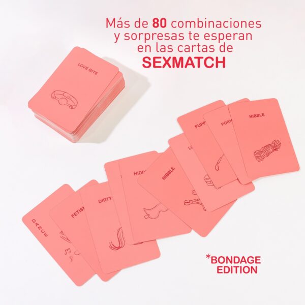 JUEGO SEXMATCH BONDAGE EDITION - ES/EN/DE/FR/NL/PT/IT/PL - SECRET PLAY - Imagen 7