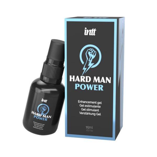 GEL ESTIMULANTE PARA HOMBRE HARD MAN POWER INTT 15ML - Imagen 3