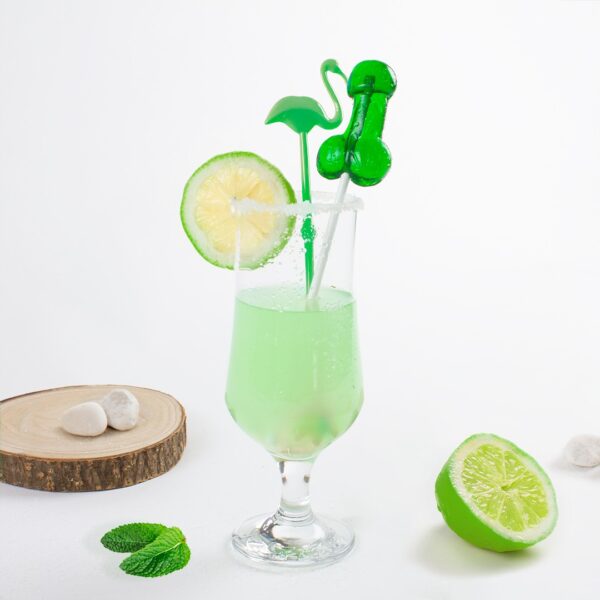 PIRULETA CON FORMA DE PENE AROMATIZADA CON MOJITO Y CON ALCOHOL SECRET PLAY - Imagen 4