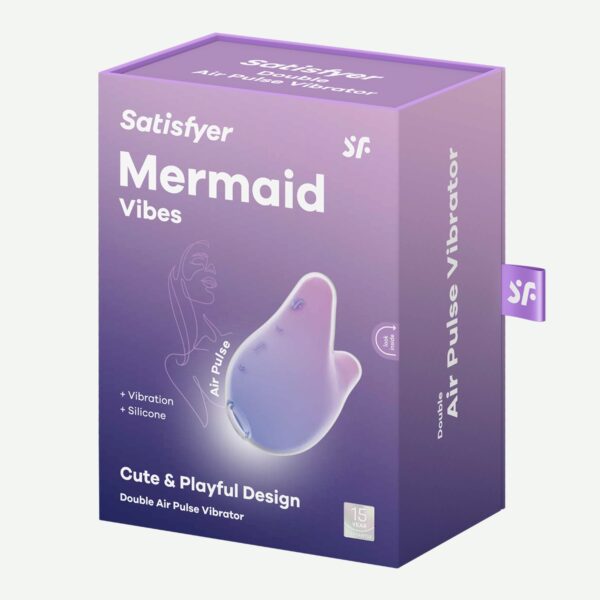ESTIMULADOR MERMAID VIBES MORA/ROSA SATISFYER - Imagen 4