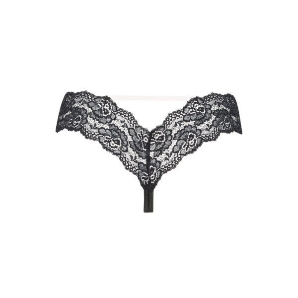 TANGA SELINA NEGRO BEAUTY NIGHT FASHION - Imagen 6