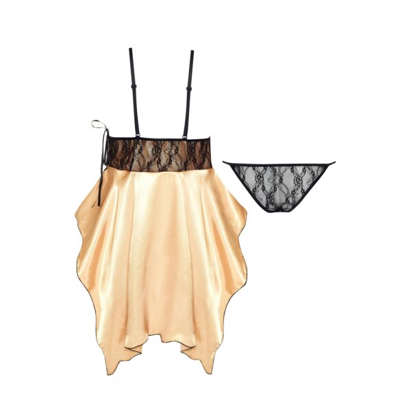 PICARDÍA Y TANGA JULIETA ORO BEAUTY NIGHT FASHION - Imagen 10