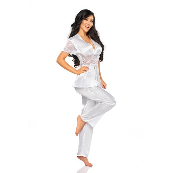 CONJUNTO DE 2 PIEZAS MISSY BLANCO BEAUTY NIGHT FASHION - Imagen 3