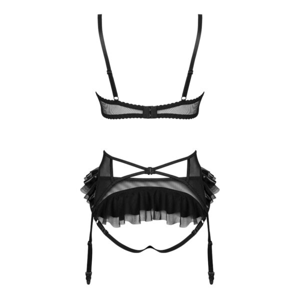 CONJUNTO DE 3 PIEZAS RAFAELLA NEGRO BEAUTY NIGHT FASHION - Imagen 3