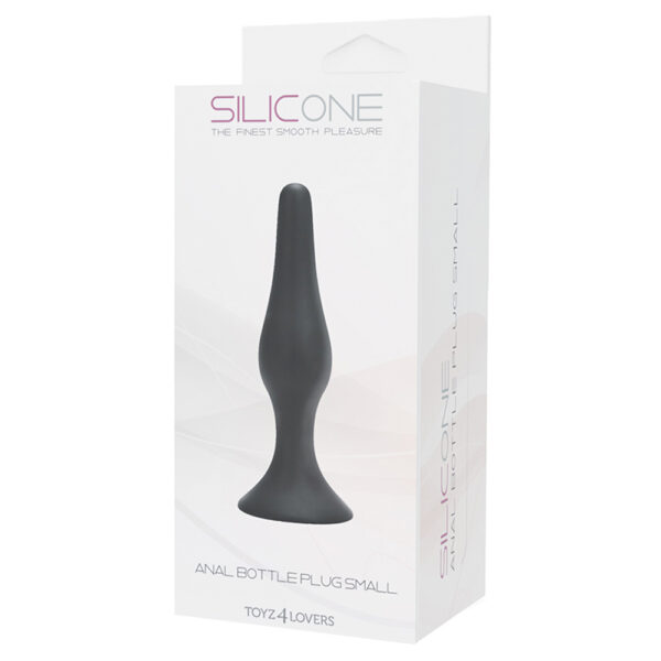 PLUG ANAL BOTTLE PLUG NEGRO SMALL - Imagen 3