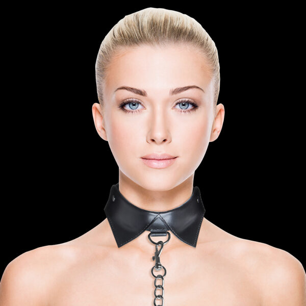 COLLAR CON CORREA OUCH! EXCLUSIVE COLLAR WITH LEASH NEGRA - Imagen 5