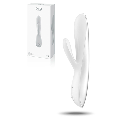 VIBRADOR RECARGABLE E5 OVO BLANCO - Imagen 4