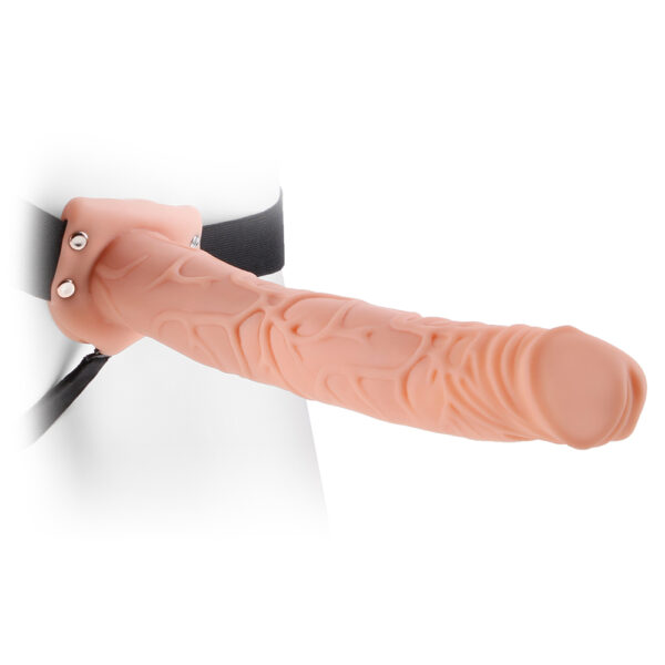 STRAP-ON HUECO 11" FETISH FANTASY SERIES BLANCO - Imagen 6