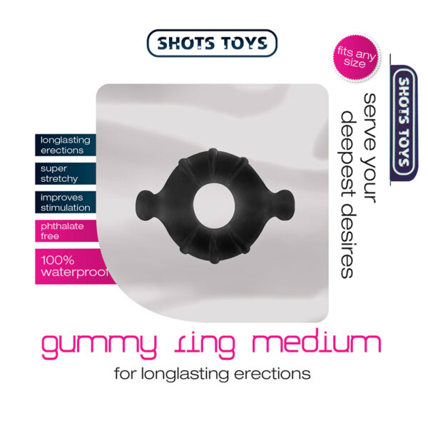 ANILLO PARA EL PENE GUMMY RING MEDIANO