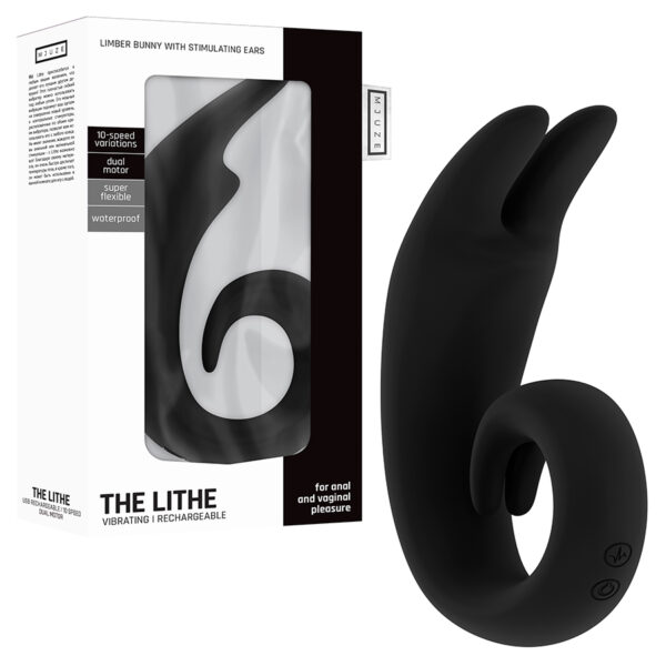 VIBRADOR RECARGABLE THE LITHE NEGRO