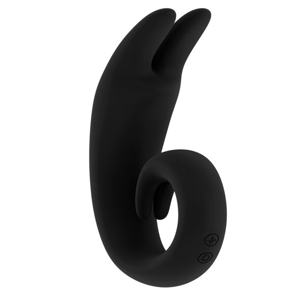 VIBRADOR RECARGABLE THE LITHE NEGRO - Imagen 5