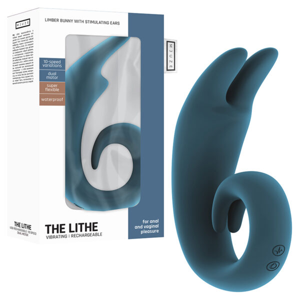 VIBRADOR RECARGABLE THE LITHE AZUL