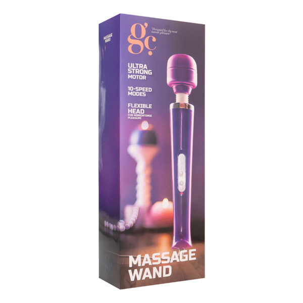 MASAGEADOR GC MASSAGE WAND MORADO - Imagen 3