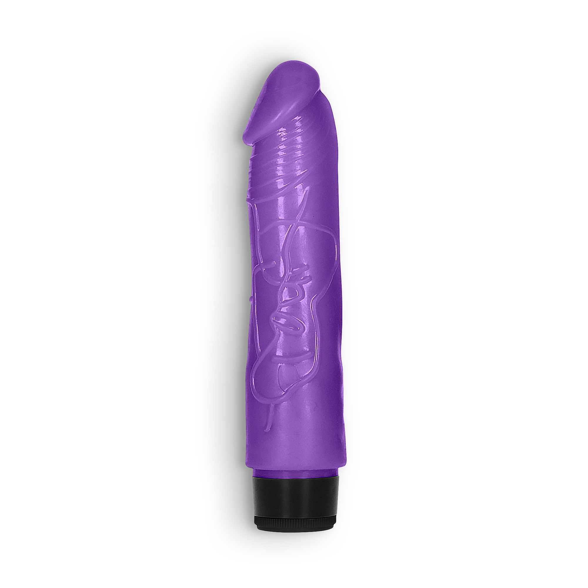 VIBRADOR REALISTA 8" THICK VIBE GC MORADO - Imagen 5