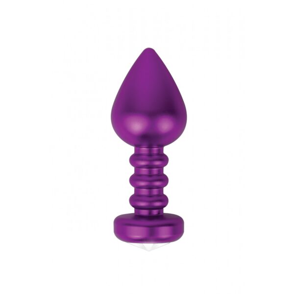 PLUG ANAL FASHIONABLE BUTTPLUG MORADO - Imagen 3