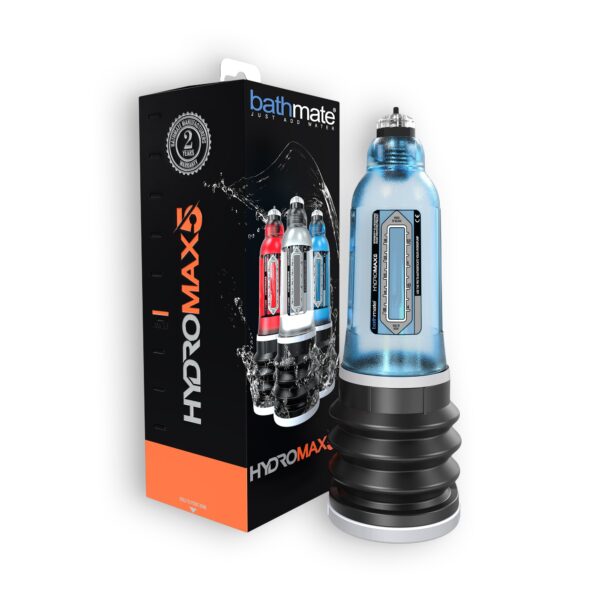 HIDRO BOMBA PARA EL PENE BATHMATE HYDROMAX 5 AZUL - Imagen 4