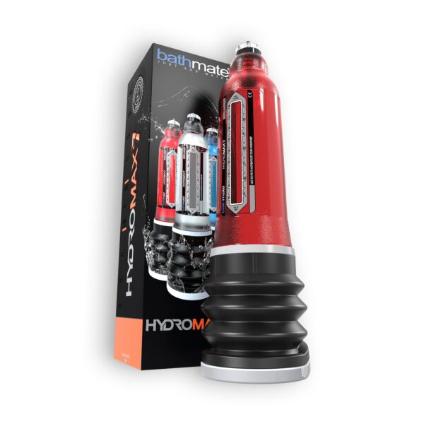 HIDRO BOMBA PARA EL PENE BATHMATE HYDROMAX 7 HYDRO PUMP ROJA - Imagen 4