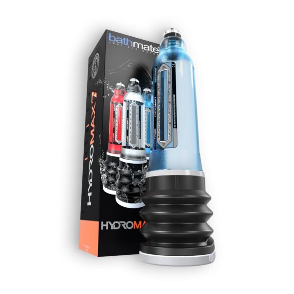 HIDRO BOMBA PARA EL PENE BATHMATE HYDROMAX 7 HYDRO PUMP AZUL - Imagen 3