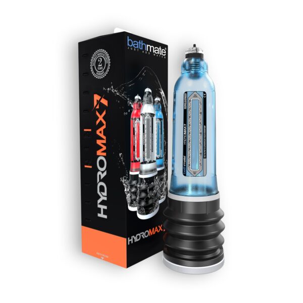 HIDRO BOMBA PARA EL PENE BATHMATE HYDROMAX 7 HYDRO PUMP AZUL - Imagen 4