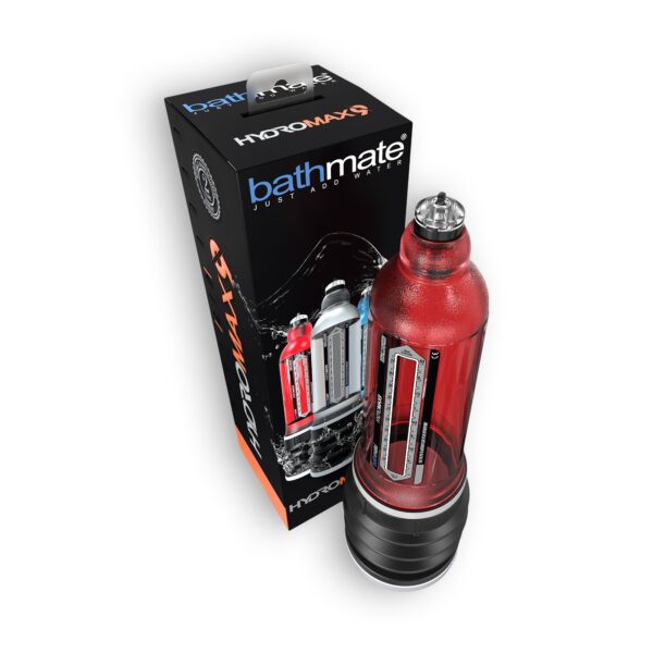 HIDRO BOMBA PARA EL PENE BATHMATE HYDROMAX 9 HYDRO PUMP ROJA