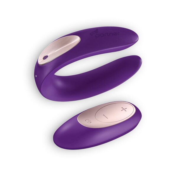 VIBRADOR PARA PAREJAS DOUBLE PLUS REMOTE CON MANDO Y CARGADOR USB - Imagen 9