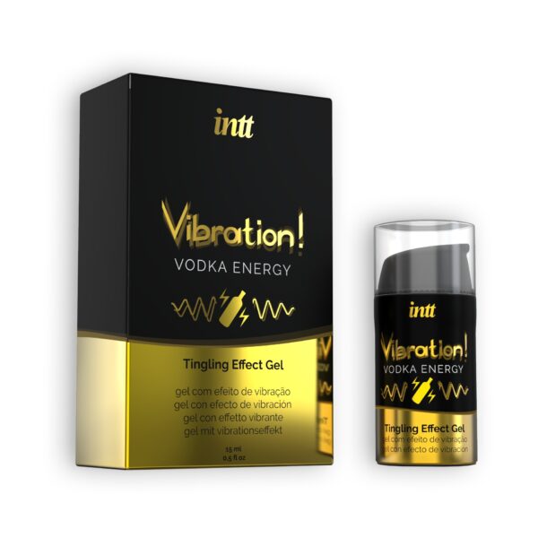 GEL CON VIBRACIÓN VIBRATION VODKA INTT 15ML - Imagen 3